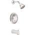 MOEN Chateau Posi-Temp Single-Handle 1-Spray Tub and Shower Faucet with Valve in Chrome