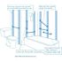 MOEN Home Care 24 in. x 1-1/4 in. Concealed Screw Grab Bar with SecureMount in Stainless Steel