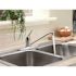CLEVELAND FAUCET GROUP Cornerstone 1-Handle Kitchen Faucet in Stainless