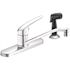 CLEVELAND FAUCET GROUP Cornerstone Single-Handle Side Sprayer Kitchen Faucet in Chrome