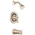 CLEVELAND FAUCET GROUP Capstone 1-Handle Tub and Shower 1.75 GPM Trim in Brushed Nickel