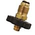 MEC POL Tailpiece POL x 1/4 in. MNPT with Plastic Handwheel