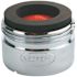 Perlator 2.2 GPM 13/16 in. - 27 Junior Male with Tightening Grooves Faucet Aerator, Chrome