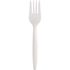 Dixie Ultra SmartStock Series-B Medium-Weight White Disposable Polypropylene Plastic Forks & Sporks, (960 per Case)