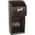 Scott Essential SRB Double Roll Tissue Dispenser, Cored or Coreless Standard Roll Compatible, Black, 1 Dispenser / Case