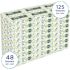 Kleenex Naturals Facial Flat Face Tissue Box 2-Ply (48 Boxes/Case, 125 Soft Sheets/Box, 6,000-Sheets/Case)