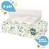 Kleenex Naturals Facial Flat Face Tissue Box 2-Ply (48 Boxes/Case, 125 Soft Sheets/Box, 6,000-Sheets/Case)