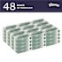 Kleenex Naturals Facial Flat Face Tissue Box 2-Ply (48 Boxes/Case, 125 Soft Sheets/Box, 6,000-Sheets/Case)