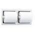 Bradley Recessed Dual Roll Toilet Tissue Holder in Satin