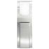 Georgia-Pacific 12 Gal. Stainless Steel Touchless Recessed Trash Can