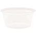 DART 3.25 oz. Translucent Plastic Portion Cups (2,500 per Case)