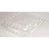 ClearSeal Hinged Lid Medium Shallow Food Clear Container (250/CS)