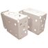 Designer's Touch MINI BLIND BRACKETS, ALABASTER