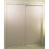 Home Decor Innovations 100 SERIES 48 in. x 80 in. Whitewood Vinyl Sliding Door