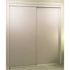 Home Decor Innovations 60 in. x 80 in. Flush White Vinyl Sliding Door