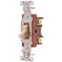 HUBBELL WIRING Pro Series 20 Amp Double Pole Hubbell Toggle Switch, Ivory