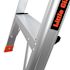 Little Giant Ladder Systems 6 ft. Flip-N-Lite Aluminum Utility Ladder with 300 lb. Load Capacity Type IA Duty Rating