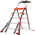 Little Giant Ladder Systems 8 ft. Aluminum Select Step Multi-Position Ladder with 300 lbs. Load Capacity Type IA Duty Rating