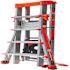 Little Giant Ladder Systems 8 ft. Aluminum Select Step Multi-Position Ladder with 300 lbs. Load Capacity Type IA Duty Rating