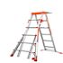 Little Giant Ladder Systems 10 ft. Aluminum Select Step Multi-Position Ladder with 300 lb. Load Capacity Type IA Duty Rating