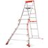 Little Giant Ladder Systems 10 ft. Aluminum Select Step Multi-Position Ladder with 300 lb. Load Capacity Type IA Duty Rating