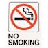 HY-KO 5 in. x 7 in. Plastic No Smoking Sign with Symbol