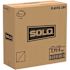 SOLO Traveler Cappuccino Style Dome Lid with Sip Hole, White (1000 per Case)