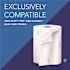 DISPENSER MOD MANUAL BLACK FOR HARD WOUND TOWELS