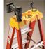 Werner 12 ft. Fiberglass Step Ladder (16 ft. Reach Height), 300 lbs. Load Capacity Type IA Duty Rating