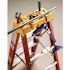 Werner 12 ft. Fiberglass Step Ladder (16 ft. Reach Height), 300 lbs. Load Capacity Type IA Duty Rating