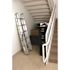 Werner 16 ft. Aluminum 3 Section Compact Extension Ladder with 225 lbs. Load Capacity Type II Duty Rating