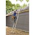 Werner 28 ft. Aluminum Extension Ladder (27 ft. Reach Height) with 250 lb. Load Capacity Type I Duty Rating