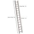 Werner 28 ft. Aluminum Extension Ladder (27 ft. Reach Height) with 250 lb. Load Capacity Type I Duty Rating