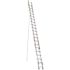 Werner 40 ft. Aluminum Extension Ladder (37 ft. Reach Height) with 250 lb. Load Capacity Type I Duty Rating