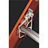 Werner 16 ft. Fiberglass Extension Ladder (15 ft. Reach Height) with 300 lb. Load Capacity Type IA Duty Rating