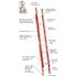 Werner 28 ft. Fiberglass Extension Ladder (27 ft. Reach Height) with 300 lb. Load Capacity Type IA Duty Rating