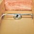 RACO RETRO-BRACE with 4 in. Round Ceiling Rated Pan, 1-1/2 in. Deep with 1/2 in. KO's