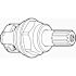 Pfister Pfirst General Ceramic Hot Faucet, 2 in. D