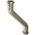 Premier 1-1/2 in. x 11-1/2 in. Brass Offset Tailpiece, Chrome, 22-Gauge