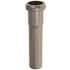 Premier 1-1/4 in. x 6 in. Brass Extension Tube with Slip Joint, Chrome, 17-Gauge