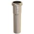 Premier 1-1/2 in. x 6 in. Brass Extension Tube with Slip Joint, Chrome, 17-Gauge