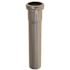Premier 1-1/2 in. x 8 in. Brass Extension Tube with Slip Joint, Chrome, 17-Gauge