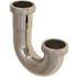 Premier 1-1/2 in. Brass 45-Degree J-Bend Elbow 22-Gauge in Chrome