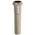 Premier 1-1/4 in. x 6 in. Brass Extension Tube with Slip Joint, Chrome, 22-Gauge