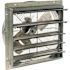 Airmaster Fan Company SHUTTER FAN, 17" WALL OPENING