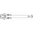 ProPlus Faucet Stem Hot/Cold for Central Brass, 16-Point