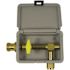 MEC Gas Outlet Box Single in Gray