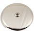 ProPlus Single Hole Bathtub Faceplate 1/2 in. in Brushed Nickel