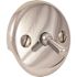 ProPlus Bath Drain with Trip Lever Face Plate in Brushed Nickel