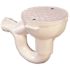 ProPlus 7-1/4 in. PVC Integral Trap Floor Drain Flange